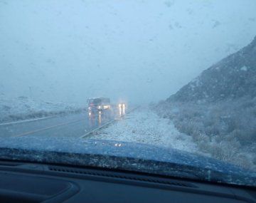 Esperan nieve en la ruta de las Altas Cumbres