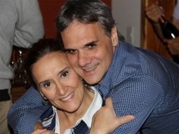 Michetti, junto a su novio Tonelli Michetti, junto a su novio Tonelli