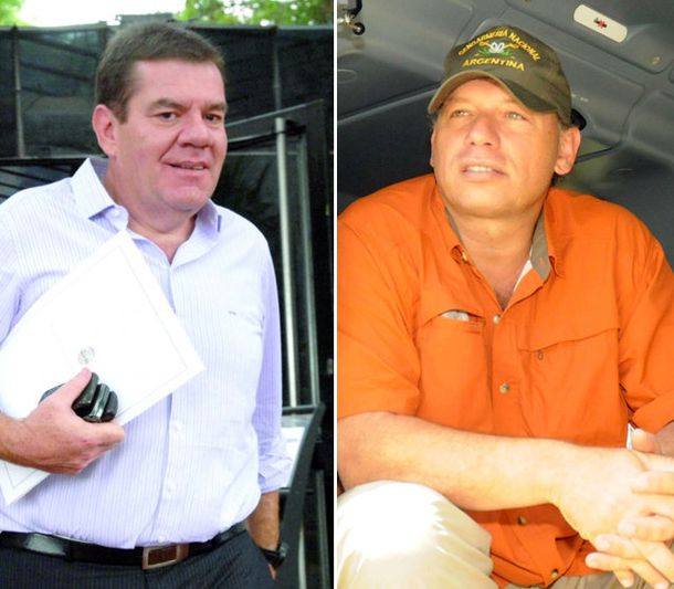 Montenegro apoyó a Berni en su lucha contra los delincuentes extranjeros