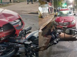 Policía presuntamente borracho chocó a dos jóvenes y uno está en grave estado