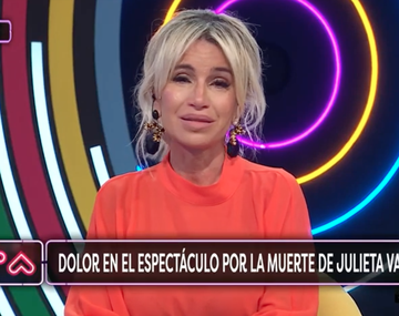 El desgarrador comienzo del programa de Florencia Peña por la muerte de Julieta Vallina