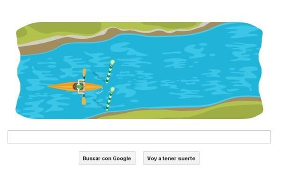 Google te permite hacer canotaje en slalom