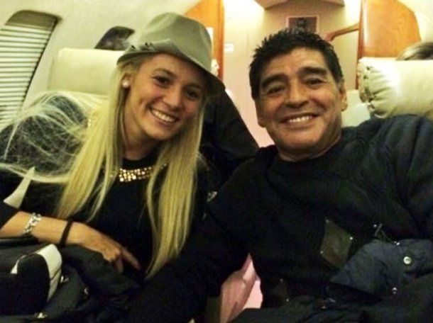 Rocío Oliva pidió justicia para Diego Maradona