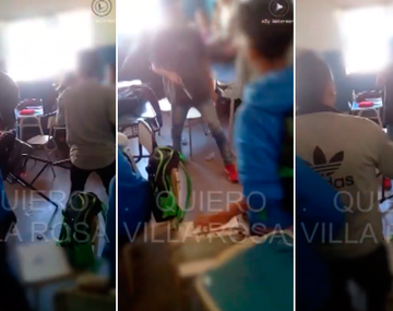 Brutal pelea en un colegio de Pilar: un chico entró con un cuchillo al aula