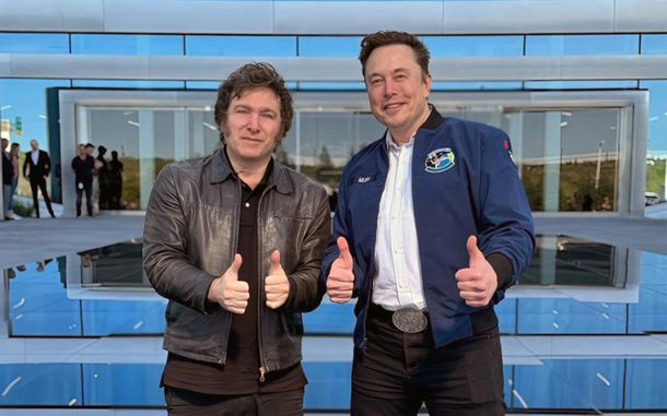 Javier Milei y Elon Musk en Austin (Texas). Javier Milei y Elon Musk en Austin (Texas).
