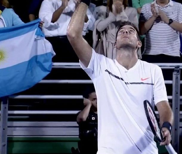 Del Potro derrotó a Querrey en Delray Beach