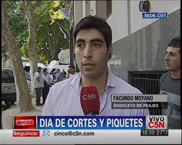 Facundo Moyano: El paro no es contra Cristina, es para los trabajadores