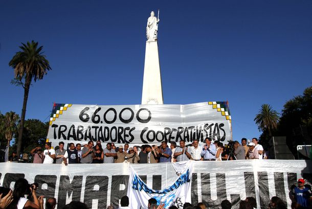 Pidieron la liberación de Milagro Sala con una manifestación en Plaza de Mayo