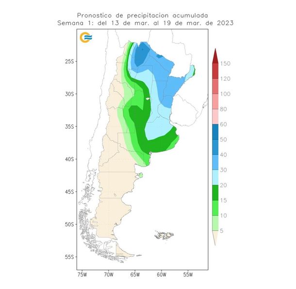 Fuente: Servicio Meteorológico Nacional.