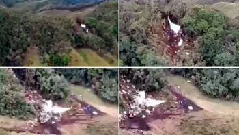 Así quedó el avión que transportaba al Chapecoense Así quedó el avión que transportaba al Chapecoense