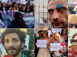los famosos presentes en la marcha #niunamenos los famosos presentes en la marcha #niunamenos