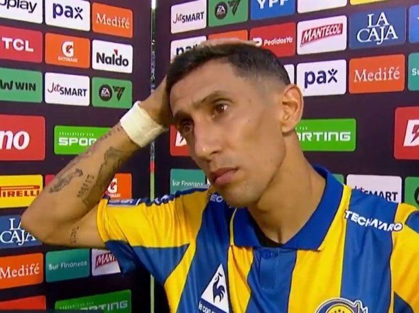 La tajante respuesta de Ángel Di María a la polémica por el pasillo invertido de Estudiantes