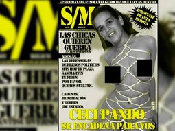 Esta es la contratapa por la que Cecilia Pando inició acciones legales contra la revista