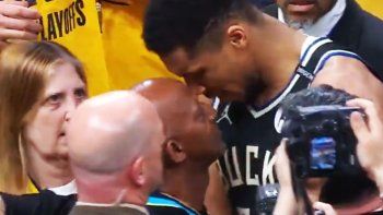 Picante cruce: el padre de una estrella de la NBA enfrentó a Giannis Antetokounmpo