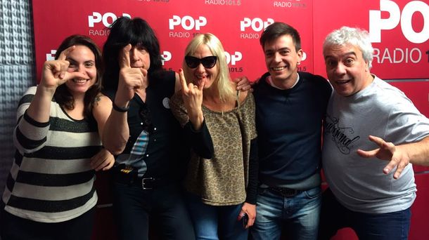 Marky Ramone en Pop Radio: Consideraría vivir en la Argentina
