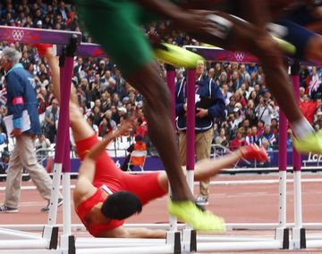 Un tropezón muy caro para uno de los favoritos en Londres 2012