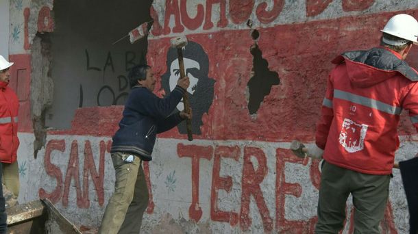 Así derribaron el bunker