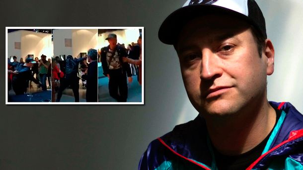 Irónico descargo de Leo García tras romper todo en ArteBa