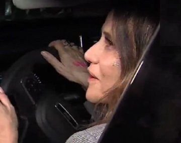María Fernanda Callejón protagonizó un accidente al evitar la prensa