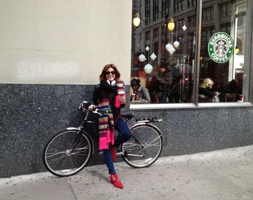 Calu Rivero, feliz en Nueva York