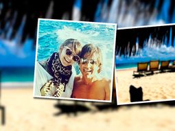 Las vacaciones de Granata Squarzon en el Caribe: Disfruto de esta familia