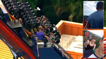 argentinos atrapados en una montana rusa cantaban el himno para no sentir miedo argentinos atrapados en una montana rusa cantaban el himno para no sentir miedo