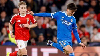 champions league: con golazo de vinicius jr. y muchas polemicas, real madrid vencio 1-0 de visitante a benfica champions league: con golazo de vinicius jr. y muchas polemicas, real madrid vencio 1-0 de visitante a benfica