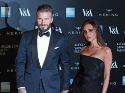 Victoria y David Beckham.&nbsp;