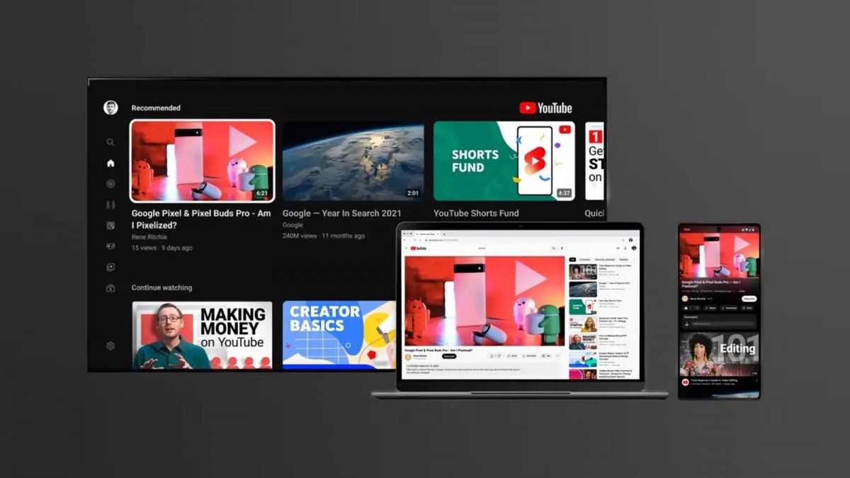 YouTube se renueva: nuevo diseño y más funciones