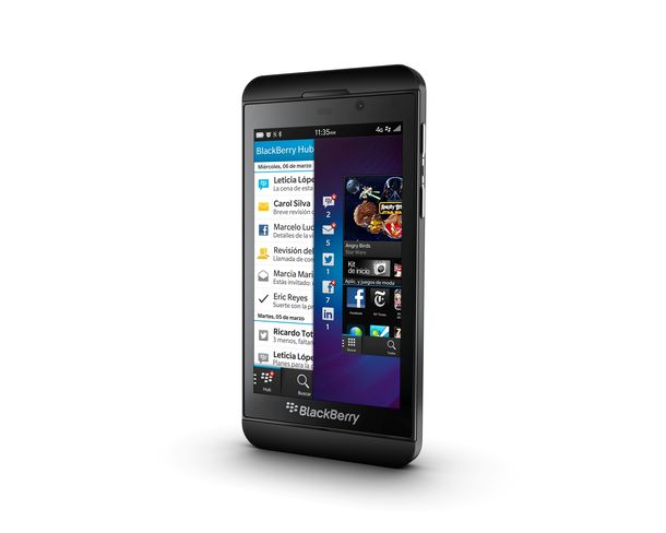 Ya se puede comprar el BlackBerry Z10 en Argentina