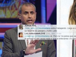 la pelea entre rial y loly por el viaje sorpresa de el la pelea entre rial y loly por el viaje sorpresa de el