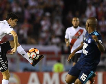River contra Emelec por la Libertadores en el Monumental
