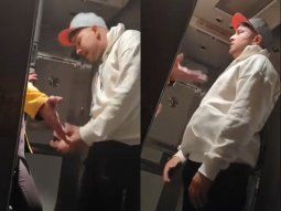 Así detuvieron al pasajero que se puso violento por una demora