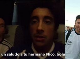 Santiago Vázquez y Lionel Messi Santiago Vázquez y Lionel Messi