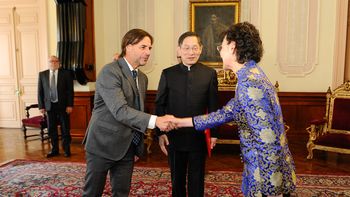 El presidente Luis Lacalle Pou está a días de volar con destino a China. El presidente Luis Lacalle Pou está a días de volar con destino a China.