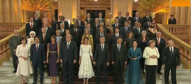 Macri y los líderes del G-20 asisten a una función de gala en el Teatro Colón