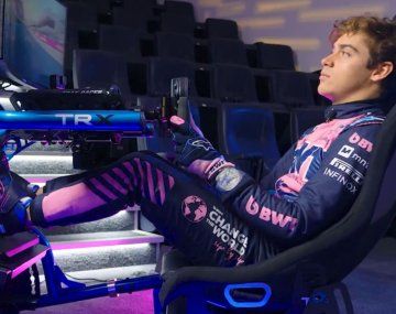 Franco Colapinto mostró cómo es una vuelta en el GP de Austria