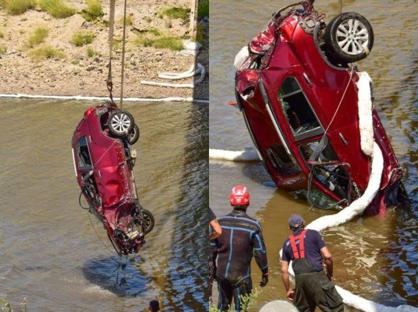 Bahía Blanca: un hombre murió ahogado al caer con su auto desde un puente