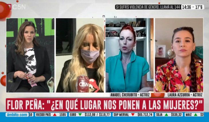 Florencia Peña podría demandar a Fernando Iglesias; sus compañeras la defendieron