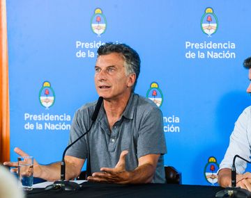Conferencia de Macri y Peña en Chapadmalal - Crédito: Prensa Presidencia