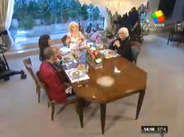 Mirtha Legrand reunió a dos Malas muchachas en su último programa