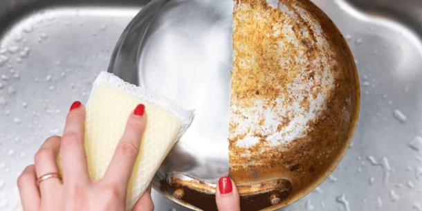El truco sencillo para eliminar la grasa de las sartenes sin dañarlas