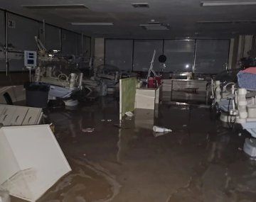 Así rescataban a los bebés de neonatología durante el temporal en Bahía Blanca