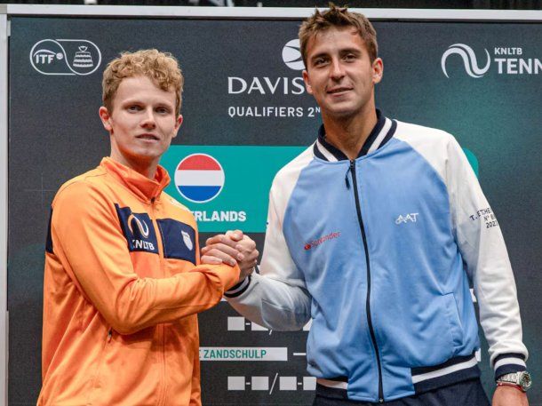 Copa Davis: se definió el cronograma de la serie entre Argentina y Países Bajos