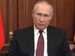 Así anunció Putin el inicio de una operación militar en Ucrania