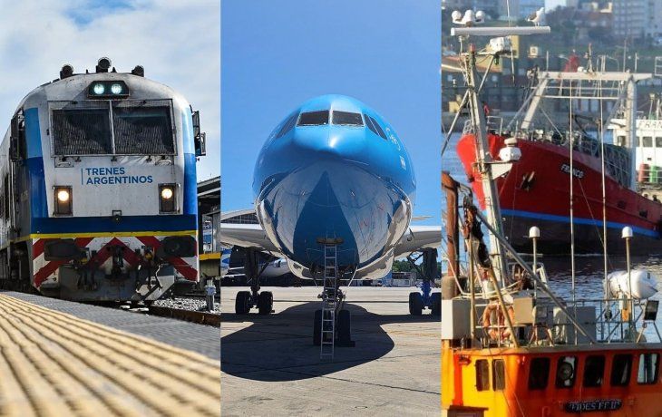 Trenes, aviones y servicio marítimo no funcionarán el 30 de octubre