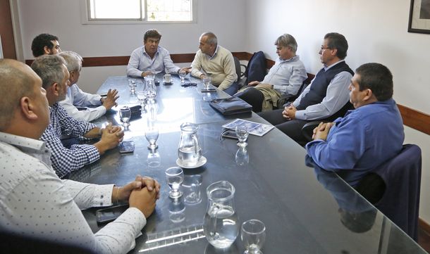 Espinoza se reunió con miembros de las 62 Organizaciones Gremiales Peronistas de La Matanza