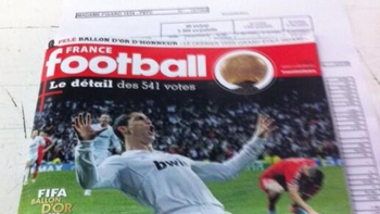 se filtra la tapa del ganador del balon de oro: seria ronaldo se filtra la tapa del ganador del balon de oro: seria ronaldo