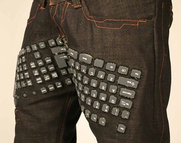 Jeans teclado