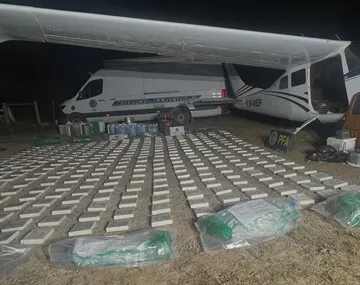 Golpe al narcotráfico en Santa Fe: había más de 440 kilos de cocaína
